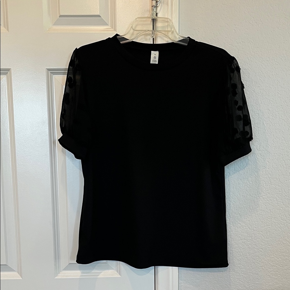 B Black Women's Top